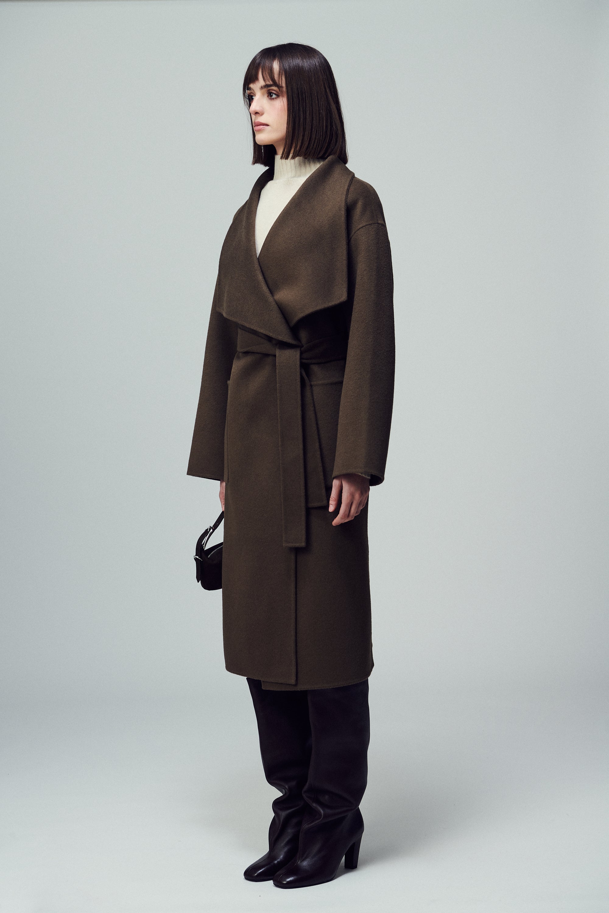 Helsinki Envelope Coat Mink