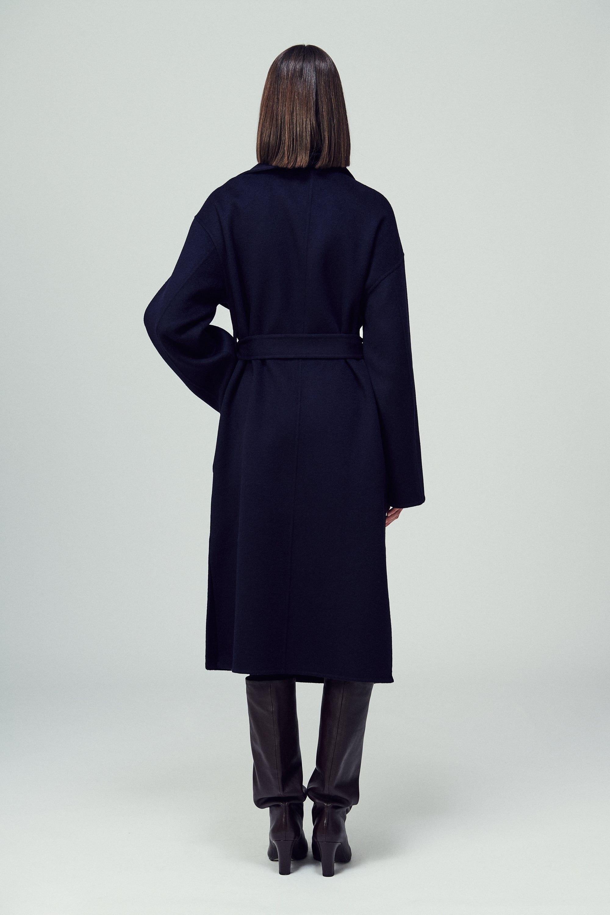 Helsinki Envelope Coat Midnight