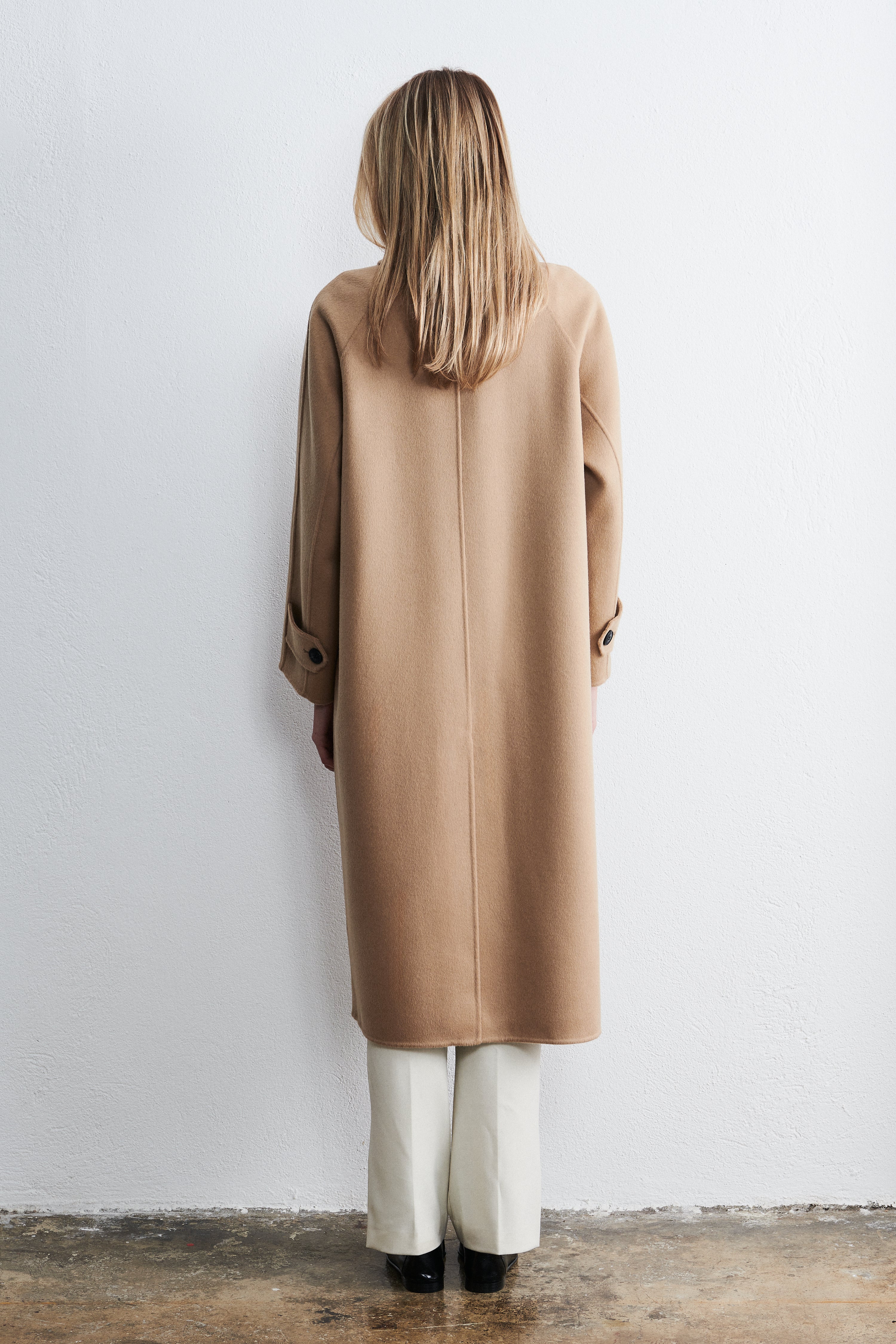 Boston Single Breasted Coat Desert