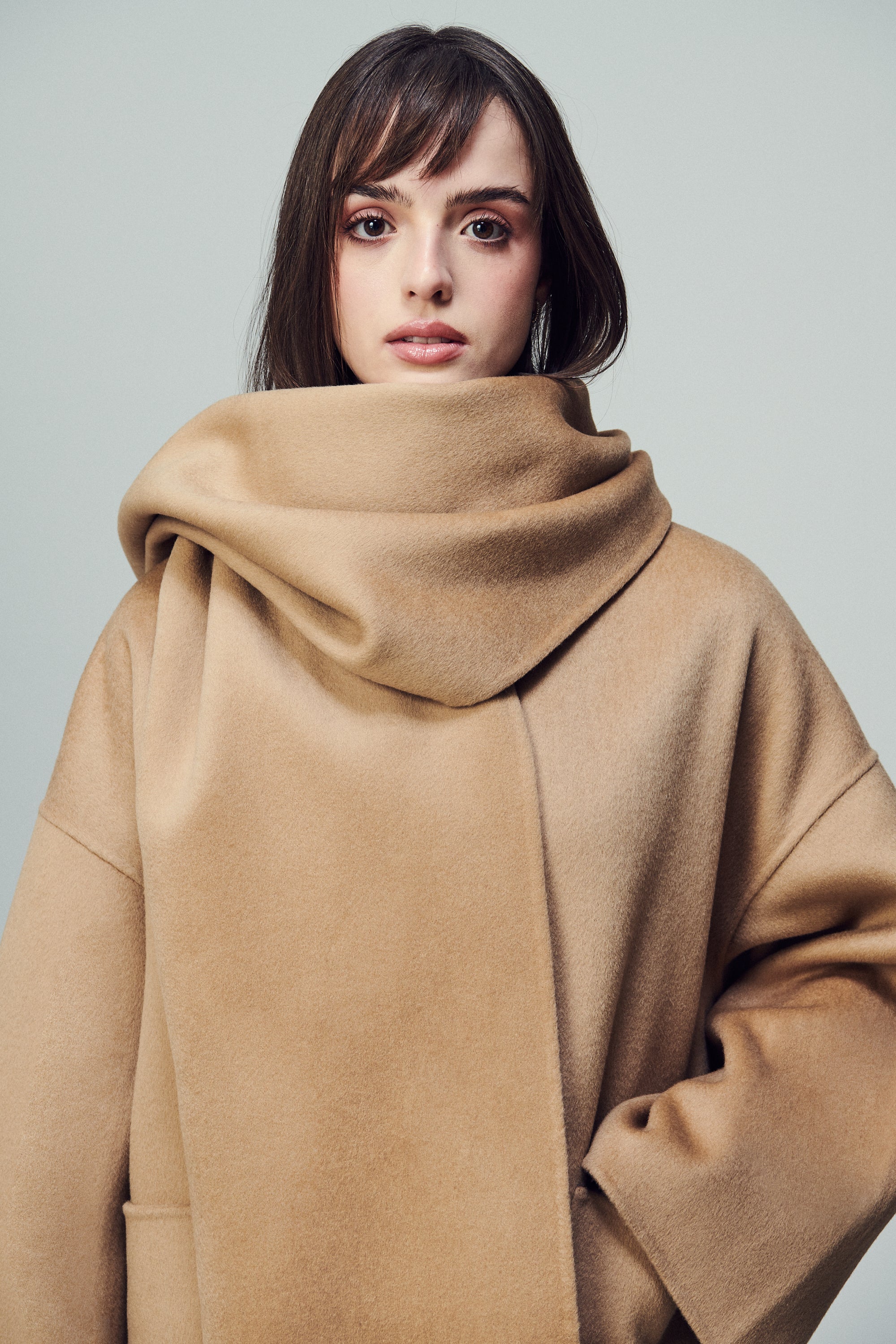Lyon Fringed Scarf Desert
