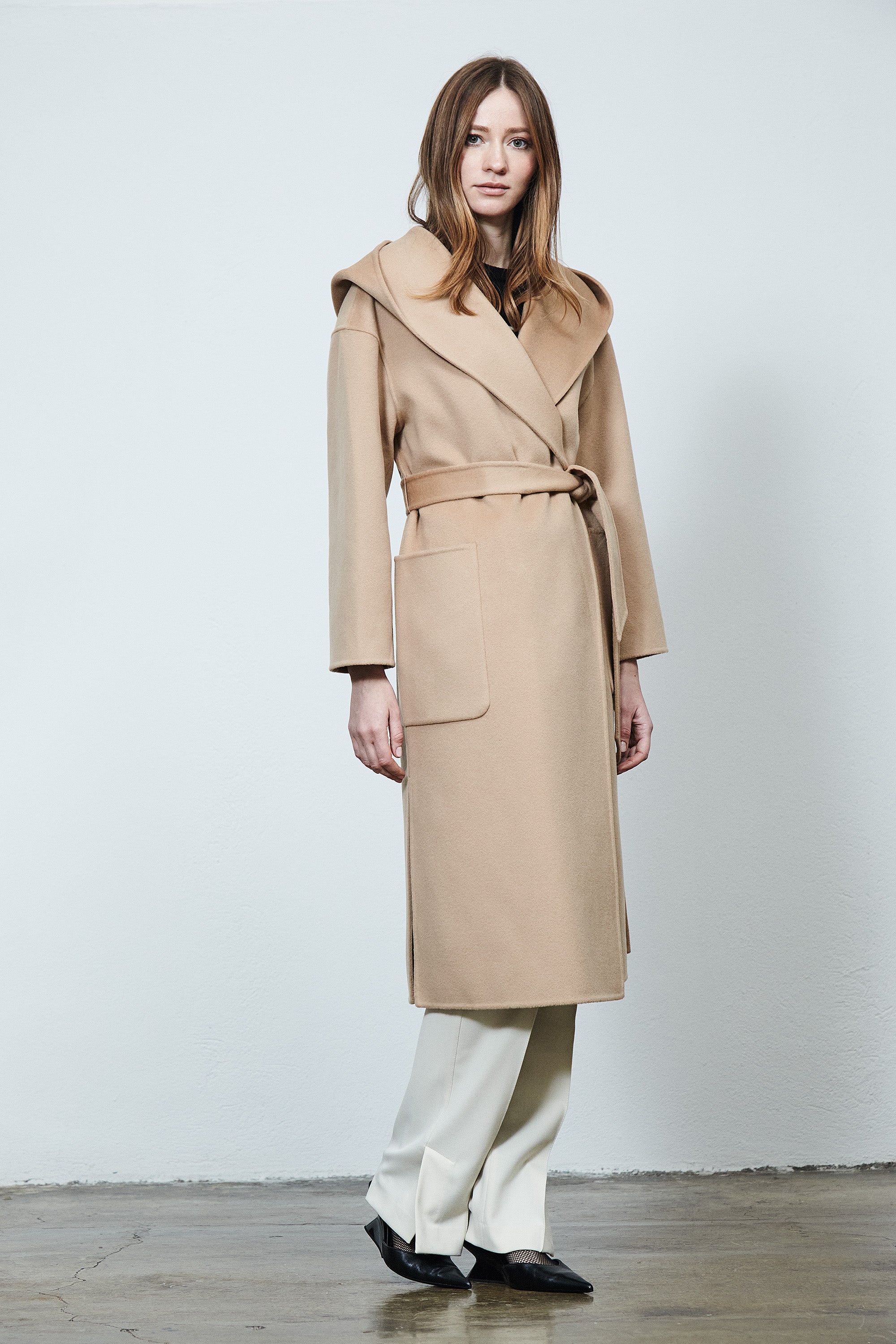 Fargo Hooded Coat Desert